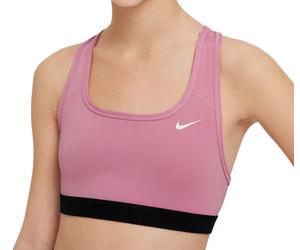 Reggiseno per ragazze Nike Swoosh - elemental pink/white - Rosa (XL)