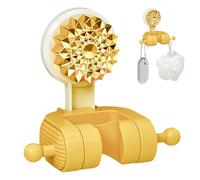 Reggiseno Per Soffione Doccia Con,Supporto Regolabile Senza Foratura | Reggiseno Da Doccia A Parete,Per Bagno Casa Muro Di Piastrelle Paglietta E Asciugamani