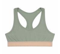 Reggiseno Pocket in cotone senza ferretto X1 Verde 12 anni - 150 cm Grafico