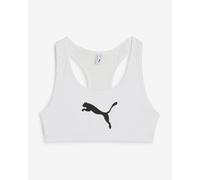Puma Reggiseno sportivo 4 Keeps – sostegno medio – bianco neutro L Donna