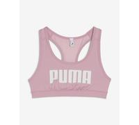 Reggiseno Puma 4KEEPS Logo rosa bianco - M