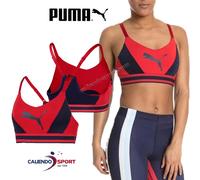REGGISENO PUMA 516995 02 TOP IMPATTO MEDIO SPORT ROSSO