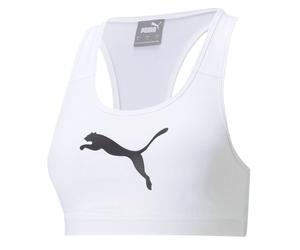 Reggiseno Puma Top Mid Impact 4Keeps Bra - puma white - Bianco (XS)