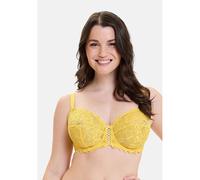 Reggiseno push-up con ferretto Arum Giallo 5 C Tinta unita