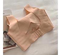 Reggiseno push up donna senza tracce, reggiseno con chiusura frontale da donna, anti-cedimento, correttore per schiena casual, tinta unita, intimo confortevole, morbido per tutti i giorni sport