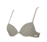 Reggiseno Push-up Imbottito Preformato Donna con Ferretto GMV GIAN Marco Venturi Articolo G8485A Stella Green Cotton, GM Grigio Melange, 2 - SECONDA (IT 2 - EU 70 - F 85 - UK 32)