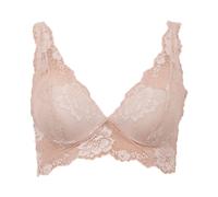 Reggiseno Push Up in Pizzo con Ferretto Scollatura Profonda Bralette Gem Lormar