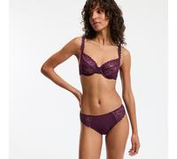 Reggiseno push-up in tulle ricamato Lyssa Viola 4 B Tinta unita