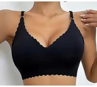 Reggiseno push-up senza ferretto con supporto e sollevamento, reggiseni comodi da donna, copertura completa, senza ferretto, tutti i giorni