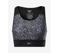 Reggiseno Reebok AOP nero grigio - XXS