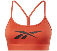 Reggiseno Reebok Womens Lux Skinny Strap - dynamic red - Rosso (S)