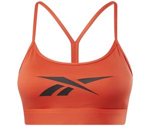 Reggiseno Reebok Womens Lux Skinny Strap - dynamic red - Rosso (S)