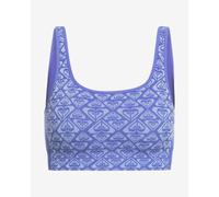 Reggiseno Roxy Chill Out Seamless Monogram lilla blu - M-L