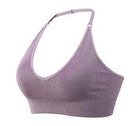 Reggiseno Schiena Scoperta Donna Bralette Invisibile Elasticizzato Senza Ferretto Imbottiture Estraibili Comodo Push Up Bralette Comfort Intimo Cinghie Regolabili Top Reggiseno Bra Push-up