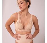 Reggiseno scollato eco fabrics Sensual Beige 2 C Tinta unita