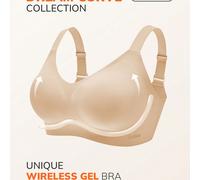 Reggiseno senza cuciture Dream Curve 2ndSkin senza fili con copertura completa e supporto laterale, reggiseno bralette color nudo, intimo senza cuciture, reggiseno sportivo aderente, taglia libera Rev