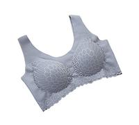 Reggiseno Senza Cuciture Senza Ferretto da Donna Zero Feel con Imbottitura Removibile Comfy Bralette Reggiseno Senza Ferretto Reggiseno Comodo e Morbido di Base Push Up Cinghie Regolabili