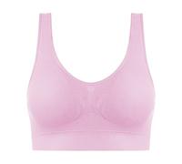 Reggiseno Senza Cuciture Senza Ferretto da Donna Zero Feel con Imbottitura Removibile Comfy Bralette Reggiseno Senza Ferretto Reggiseno Comodo e Morbido di Base Push Up Cinghie Regolabili