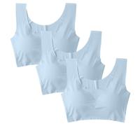 Reggiseno Senza Cuciture Senza Ferretto Reggiseni Donna con Scollatura Reggiseno Senza Fili Comfort Intimo Bralette con Cuscinetti Offerte Lampo del Giorno