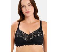 Sans Complexe - Reggiseno, coppa completa con pizzo, donna, Nero (Noir), 6D