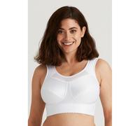 Reggiseno senza ferretti Cotton Simplex Bianco 8 E Tinta unita