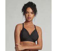 Reggiseno senza ferretti Feel Good Support Nero 5 D Tinta unita