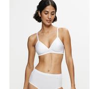 Reggiseno senza ferretti Soft Sensation Bianco 3 C Tinta unita