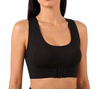 Reggiseno senza ferretto con supporto e gancio frontale con cinturino largo | Bralette senza ferretto con supporto e gancio anteriore di sollevamento, ampia cinghia posturale