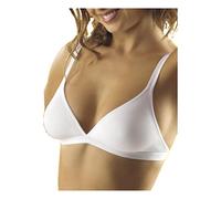 Reggiseno donna Gios triangolo a vela in cotone con coppe doppiate art Aneto