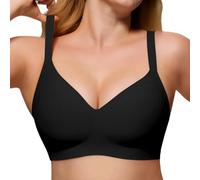 Reggiseno Senza Ferretto Donna Senza Cuciture, con ulteriori Estensioni Reggiseno Imbottito Zero Feel Bralette Elasticizzato Seamless Bras Reggiseno con Bottoni