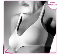 Reggiseno senza ferretto Gios Aroma preformato coppa B