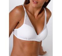 Reggiseno senza ferretto leggermente imbottito Sensual Touch Exclusive, bianco Bianco 2B