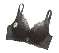 Reggiseno Senza Ferretto Lovable Senza Ferretto, Comodo e Raccolto, Anti-cadente, da Donna Reggiseni Apertura Davanti Abitp Cerimonia (Black, 40)