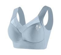 Reggiseno Senza Ferretto Pizzo Donna Bralette Invisibile Elasticizzato Intimo Invisible Bra Comodo Push Up sollevamento e sostegno modellante del seno Fitness Yoga Training Reggiseni Sportivi