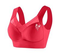 Reggiseno Senza Ferretto Pizzo Donna Bralette Invisibile Elasticizzato Intimo Invisible Bra Comodo Push Up sollevamento e sostegno modellante del seno Fitness Yoga Training Reggiseni Sportivi