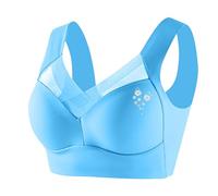 Reggiseno Senza Ferretto Pizzo Donna Bralette Invisibile Elasticizzato Intimo Invisible Bra Comodo Push Up sollevamento e sostegno modellante del seno Fitness Yoga Training Reggiseni Sportivi