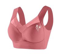 Reggiseno senza ferretto, reggiseno di grandi dimensioni, supporto senza ferretto senza ferretto senza fili anti-cedimento biancheria intima Bra Tenuta forte traspirante confortevole reggiseno