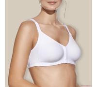 Selène Reggiseno Marta – Cotone, senza ferretto né imbottitura, chiusura frontale – Bianco 8B