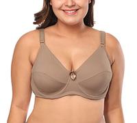 Reggiseno Sexy con Ferretto Non Imbottito Minimizer Taglie Forti Comode 11-D