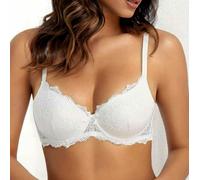 Reggiseno SieLei balconcino imbottito con ferretto in pizzo e micro tulle - 1942