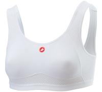 Reggiseno sport Rosso Corsa bianco
