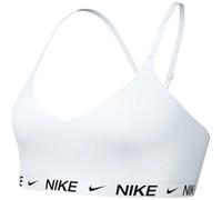 Reggiseno sportivo a sostegno leggero Nike Indy Blanc M
