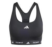 Reggiseno sportivo a sostegno medio adidas Techfit Nero 2XL E/G
