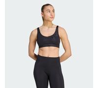 Reggiseno sportivo a supporto leggero All Me Essentials con grafica Black L