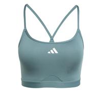 Reggiseno sportivo adidas AeroReact 3 Stripes Vert L