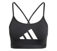 Reggiseno sportivo adidas Aeroreact Big Logo Graphic Nero M