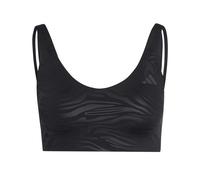 Reggiseno sportivo adidas All Me Essentials Graphic Light Support Noir S