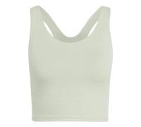 adidas Donna all Me Medium Support Tank Bra, Halo Green, S