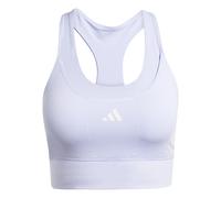 Adidas Run Pocket Medium Impact Sports Bra Viola L / EG Donna