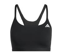 adidas Donna Optime Essentials Workout Light Support Bra, Black, XS